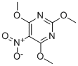 CAS#: 83356-02-9, 2,4,6-Trimethoxy-5-Nitropyrimidine