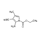 CAS 登录号：83362-02-1， 乙基2-氨基-3-氰基-4-甲基-1H-吡咯-1-羧酸酯