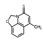 CAS#: 83367-35-5, 6-Methyl-4H-[1,3]oxazolo[5,4,3-ij]quinoline-4-thione