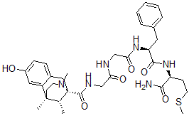 CAS 登录号：83380-08-9， 蛋氨酰-美他唑新-脑啡肽酰胺