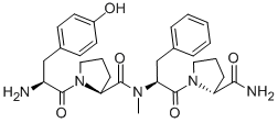 CAS 登录号：83397-56-2， 酪氨酰-脯氨酰-N-甲基苯丙氨酰-脯氨酰胺