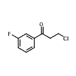 CAS 登录号：83406-26-2， 3-氯-1-(3-氟苯基)-1-丙酮