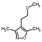 CAS 登录号：83467-32-7， 4-(2-甲氧基乙基)-3,5-二甲基-1,2-恶唑