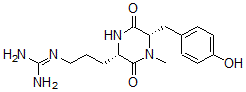 CAS#: 83481-39-4, Cyclo(N-Methyltyrosylarginyl)