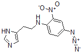 CAS 登录号：83539-24-6， 4(5)-(2-(4-叠氮基-2-硝基苯胺基)乙基)咪唑