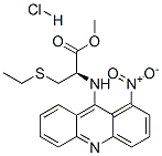 CAS 登录号：83550-93-0， S-乙基-N-(1-硝基-9-吖啶基)-L-半胱氨酸甲酯单盐酸盐