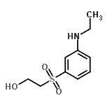 CAS 登录号：83567-05-9， 2-{[3-(乙基氨基)苯基]磺酰基}乙醇