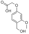 CAS 登录号：83590-77-6， 4-羟基甲基-3-甲氧基苯氧基乙酸