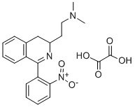 CAS#: 83658-47-3, 3,4-Dihydro-N,N-Dimethyl-1-(2-Nitrophenyl)-3-Isoquinolineethanamine Ethanedioate (1:1)