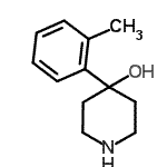 CAS#: 83674-76-4, 4-(2-Methylphenyl)-4-piperidinol