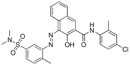 CAS#: 83682-26-2, N-(4-Chloro-2-Methylphenyl)-4-[[5-[(Dimethylamino)Sulphonyl]-2-Methylphenyl]Azo]-3-Hydroxynaphthalene-2-Carboxamide
