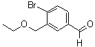 CAS 登录号：837408-71-6， 4-溴-3-(乙氧基甲基)苯甲醛