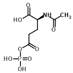 CAS#: 837431-11-5, N-Acetyl-5-oxo-5-(phosphonooxy)-L-norvaline