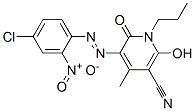 CAS#: 83748-27-0, 5-[(4-Chloro-2-Nitrophenyl) Azo]-1,6-Dihydro-2-Hydroxy-4-Methyl-6-Oxo-1-Propyl -3-Pyridinecarbonitrile