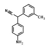 CAS 登录号：83763-14-8， (4-氨基苯基)(3-甲基苯基)乙腈