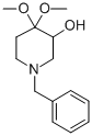 CAS 登录号：83763-31-9， 4,4-二甲氧基-1-(苯基甲基)-3-哌啶醇