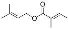 CAS 登录号：83783-86-2， 3-甲基-2-丁烯基 2-甲基巴豆酸酯