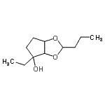 CAS 登录号：83824-04-8， 4-乙基四氢-2-丙基-4H-环戊-1,3-二氧杂环戊烯-4-醇