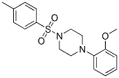 CAS 登录号：83863-44-9， 1-(2-甲氧基苯基)-4-(对甲苯基磺酰基)哌嗪