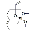 CAS#: 83863-55-2, [(1-Ethenyl-1,5-Dimethyl-4-Hexen-1-Yl)Oxy]Dimethoxymethyl-Silane