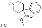 CAS 登录号：83898-15-1， 甲基4-苯基哌啶-4-羧酸酯盐酸盐