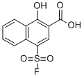 CAS 登录号：839-78-1， 4-氟磺酰基-1-羟基-2-萘甲酸