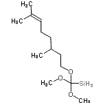 CAS#: 83918-64-3, {[(3,7-Dimethyl-6-octen-1-yl)oxy](dimethoxy)methyl}silane