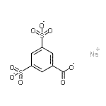 CAS 登录号：83929-52-6， 3,5-二磺酸-苯甲酸酯钠盐(1:1)