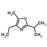 CAS#: 84027-96-3, 4-Ethyl-2-isopropyl-5-methyl-1,3-oxazole