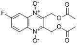 CAS 登录号：84044-37-1， 6-氟-2,3-喹喔啉二甲醇二乙酸酯 1,4-二氧化物