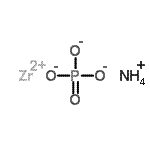 CAS#: 84057-79-4, Ammonium zirconium(2+) phosphate (1:1:1)