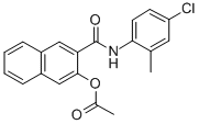 CAS 登录号：84100-16-3， 2-(N-(4-氯-2-甲基苯基)氨基甲酰)-3-萘基乙酸酯
