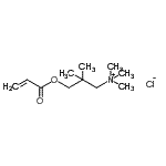 CAS 登录号：84100-29-8， 3-(丙烯酰氧基)-N,N,N,2,2-五甲基-1-丙氯化铵