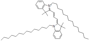 CAS#: 84109-09-1, 2-(3-(1,3-Dihydro-3,3-Dimethyl-1-Tetradecyl-2H-Indol-2-Ylidene)-1-Propenyl)-3,3-Dimethyl-1-Tetradecyl-3H-Indolium