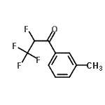 CAS 登录号：84125-10-0， 2,3,3,3-四氟-1-(3-甲基苯基)-1-丙酮