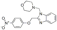 CAS#: 84138-40-9, 1-(Morpholin-4-Ylmethyl)-2-[(4-Nitrophenoxy)Methyl]Benzoimidazole