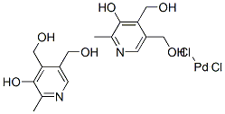 CAS 登录号：84180-62-1， 二氯二(5-羟基-6-甲基-3,4-吡啶二甲醇-O4,O5)-钯