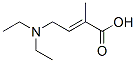 CAS 登录号：84196-09-8， 4-(二乙基氨基)-2-甲基-2-丁烯酸