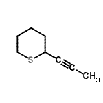 CAS#: 84203-71-4, 2-(1-Propyn-1-yl)tetrahydro-2H-thiopyran