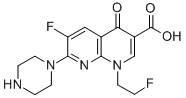CAS#: 84209-34-7, 1,4-Dihydro-6-Fluoro-1-(2-Fluoroethyl)-4-Oxo-7-(1-Piperazinyl)-1,8-Naphthyridine-3-Carboxylic Acid