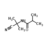 CAS 登录号：84213-57-0， N-(2-氰基-2-丙基)-2-甲基丙酰胺