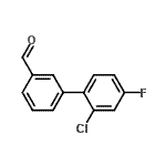 CAS#: 842140-46-9, 2'-Chloro-4'-fluoro-3-biphenylcarbaldehyde