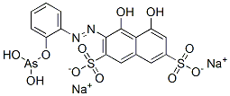 CAS#: 84215-48-5, Disodium 3-[[2-[(Dihydroxyarsino)Oxy]Phenyl]Azo]-4,5-Dihydroxynaphthalene-2,7-Disulphonate