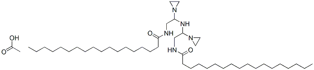 CAS 登录号：84215-60-1， N,N'-[亚氨基二(乙烯亚氨基乙烯)]二(硬脂酰胺)单乙酸盐