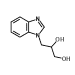 CAS 登录号：84227-78-1， 3-(1H-苯并咪唑-1-基)-1,2-丙烷二醇