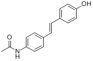 CAS 登录号:843-34-5, (E)-N-(4-(2-(4-羟基苯基)乙烯基)苯基)乙酰胺