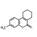 CAS 登录号：84304-91-6， 3-甲基-7,8,9,10-四氢-6H-苯并[c]苯并吡喃-6-酮