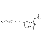 CAS#: 84332-94-5, N-Ethylethanaminium (5-hydroxy-1H-indol-3-yl)acetate