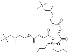 CAS#: 84332-97-8, 6,6-Dibutyl-15,17,17-Trimethyl-4,8,11-Trioxo-5,7,12-Trioxa-6-Stannaoctadeca-2,9-Dienoic Acid 3,5,5-Trimethylhexyl Ester