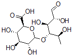 CAS 登录号：84366-53-0， 葡萄糖醛酸基(1-4)-鼠李糖